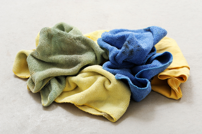 types of grease rags